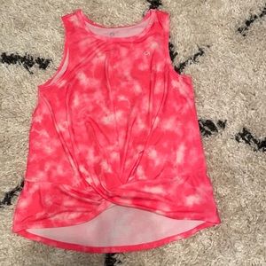 Girls Gap Fit loose tank NWOT tie dye